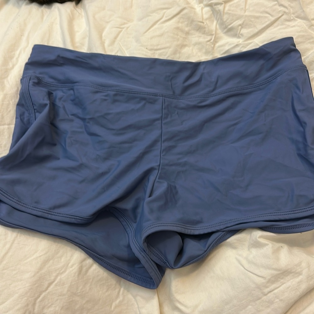 New without tags. Carve Designs Paddle Board Swim Shorts Blue Women's Size Large